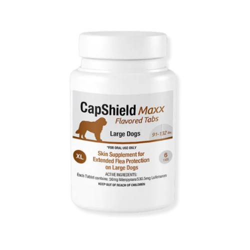 CapShield Maxx Flavored Tabs for large dogs 91-132 lbs
