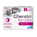 Cheristin for cats and kittens topical flea prevention. 3 monthly doses, long lasting, fast acting