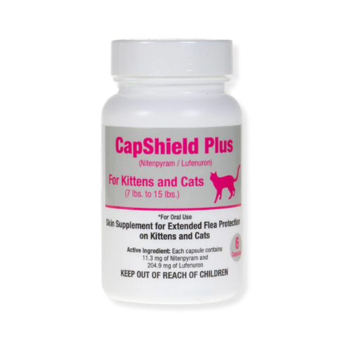 CapShield Plus flea protection supplement for kittens and cats, 7 to 15 lbs