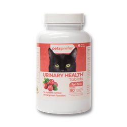 PetsPrefer® Urinary Health Tablets PetsPrefer, Urinary, Health, Tablets, supplement, tract, normal, function, health, vitamin, care, vet, pet, feline, cat, support, Dicalcium, Phosphate, Fish, Meal, Magnesium, Stearate, Maltodextrin, Poultry, Liver, Silicon, Dioxide