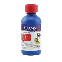 Adams™ Plus Pyrethrin Dip Adams, Plus, Pyrethrin, Dip, Farnam, durvet, Pet, dog, cat, small, mammal, kitten, puppy, Supplies, supply, Flea, tick, kill, repel, treat, aloe, lice, gnat, fly, flies, on, contact, extract, lanolin, condition, coat, sunscreen, aid, effective, fast, acting, frontline, soresto, advantage