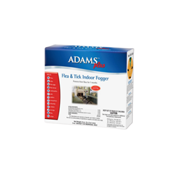 Adams™ Plus Flea & Tick Indoor Fogger Adams, Plus, Flea, Tick, Indoor, Fogger, Farnam, Central, Garden, Pet, Supplies, Home, Garden, flea, killer, break, life, cycle, prevent, infestation, insect, eggs, larvae, roach, ant, mosquito, silverfish, control, non, staining